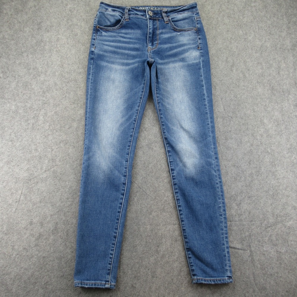 American Eagle AEO Womens Hi-Rise Jegging Jean Size 4 Regular (Measures 28x28.5)